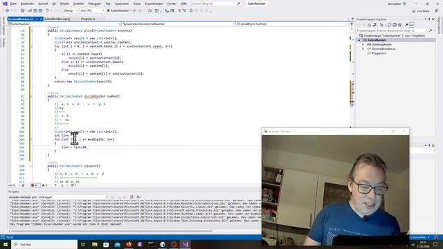 Mehr programmieren in C#: Wie weit reichen "int" und "long"? Nachkommastellen der Eulerschen Zahl. смотреть онлайн