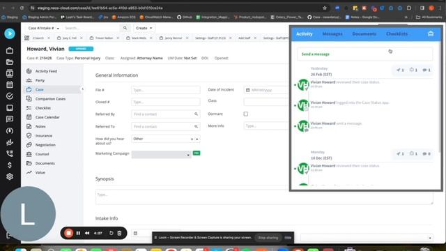Case Status for Google Chrome: Neos Overview смотреть онлайн