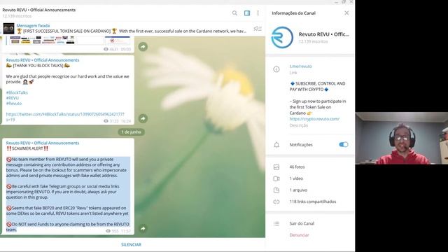 REVULTO ALERTA SOBRE GOLPE - OS TOKENS REVU NÃO FORAM LANÇADOS FIQUEM ATENTOS смотреть онлайн