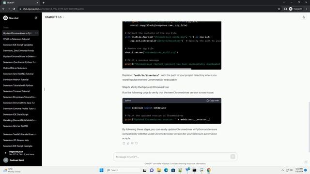 selenium chromedriver update python смотреть онлайн