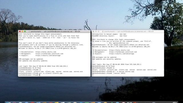 EE542 Lab assignment #2: Linux Socket Programming - Prem Kumar смотреть онлайн