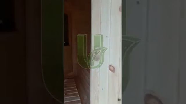 Баня-бочка 4м с козырьком.Отзыв.Строй Групп Дерево. смотреть онлайн