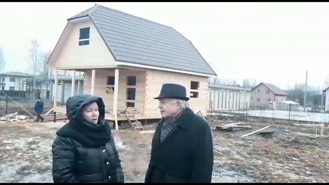 Сруб под крышу дома 6х8 февраль 2020 смотреть онлайн