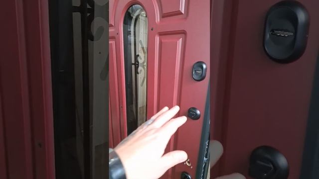 Металлическая дверь со стеклопакетом.Изготовление смотреть онлайн