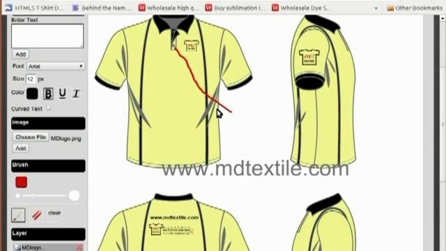 T-Shirt Configurator from MD Textile смотреть онлайн