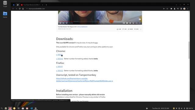 How to Restore the Youtube Dislike Count - Return YouTube Dislike Extension смотреть онлайн