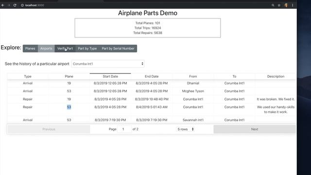 Aerospace MRO Blockchain Demo | Fluree Dev Space смотреть онлайн