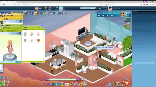 Woozworld Fashion & Fame Virtual World Mozilla Firefox Private Browsing 1 7 2017 6 30 28 PM смотреть онлайн