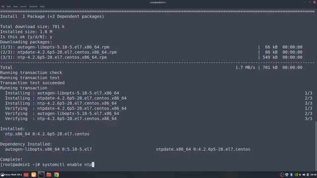 Configuring NTP server смотреть онлайн