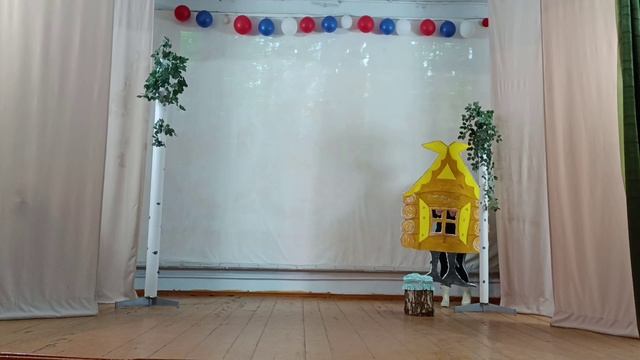 Постановка сказки "Гуси-лебеди" от Побединской СОШ Усть-Таркского района