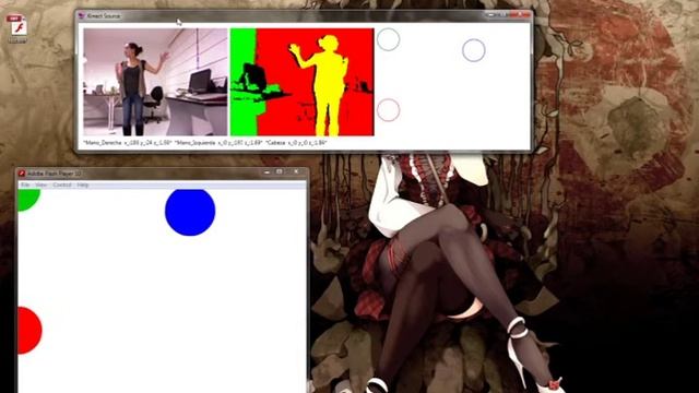 Kinect + Flash en Windows смотреть онлайн