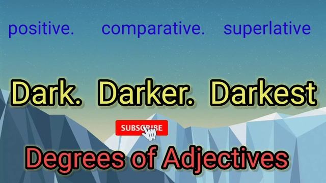 Degrees of Adjectives/positive.. comparative.. superlative смотреть онлайн