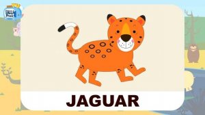 ⭐️Kids Vocabulary⭐️ Safari Animals for Kids / Toddlers | Kids Flashcards | Learning English for Kid
