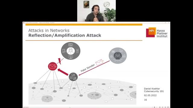 HPI Lecture Series  - #13 - Daniel Koehler: Cybersecurity 101