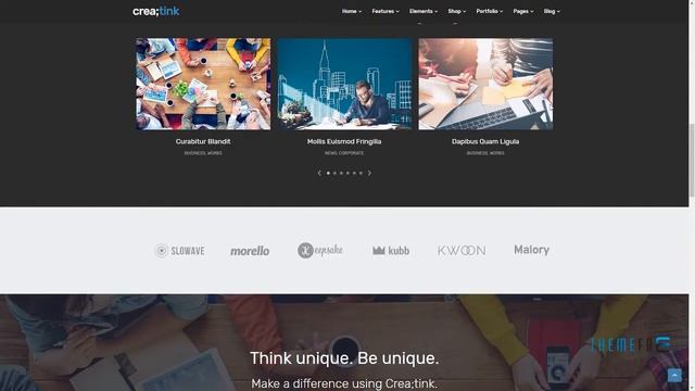 Crea;tink Multi-Concept HTML5 Template Zechariah Arvel смотреть онлайн