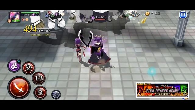 Resurrected 6★ Katen Kyokotsu VS IZ | Bleach Brave Souls смотреть онлайн