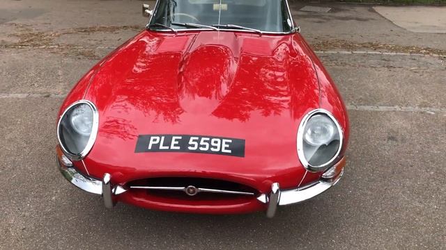 1967 Jaguar E-Type S1 4.2 Roadster смотреть онлайн