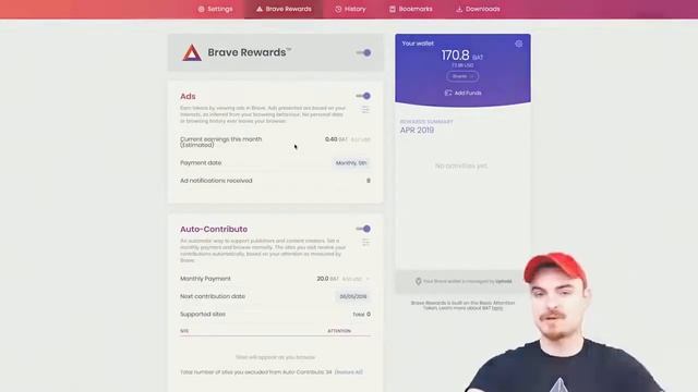 Earn Money in Basic Attention Token with Brave Browser 2020 смотреть онлайн