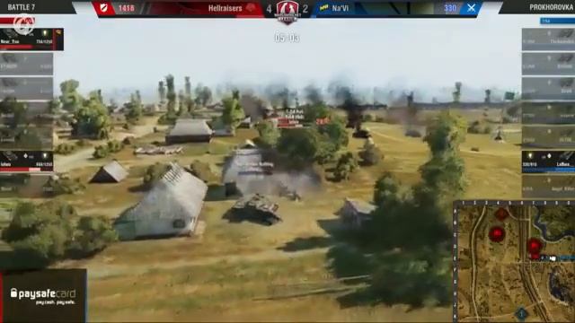 Гранд Финал, Вододелы в Варшаве WGL World of Tanks wot смотреть онлайн