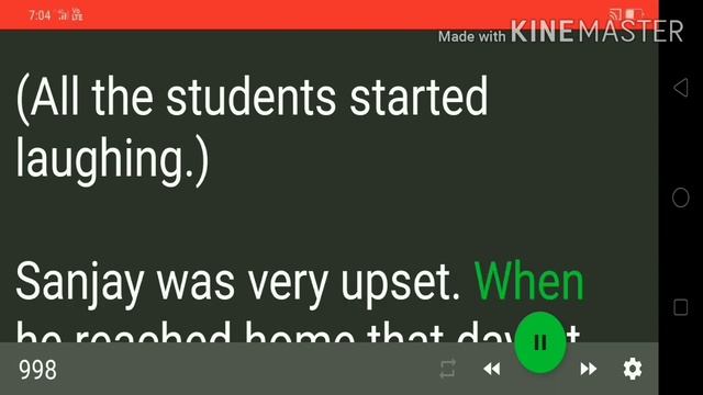 Sanjay the brave boy, Lesson-3, Class-7, Rainbow смотреть онлайн