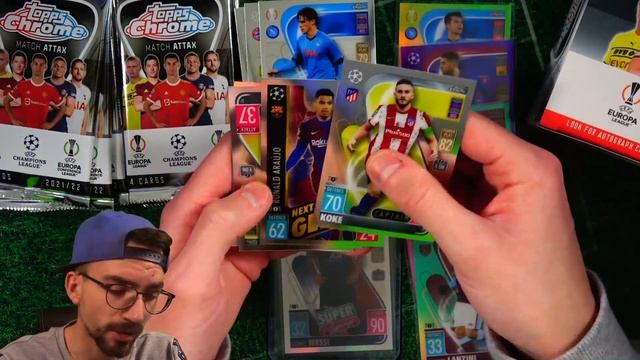 OMG !! MEGA AUTOGRAMM GEZOGEN !! 😱🔥 Topps CHAMPIONS LEAGUE MATCH ATTAX CHROME DISPLAY 21/22 смотреть онлайн
