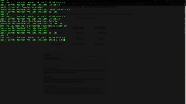 CHMOD : Changing permissions in Linux #linux #change #permissions смотреть онлайн