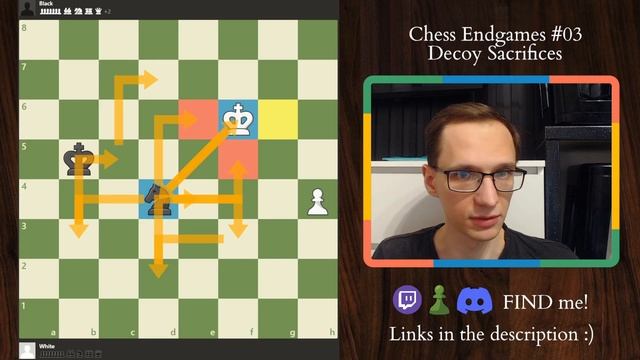 HOW To WIN Endgames With Decoy Sacrifices смотреть онлайн