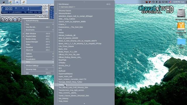 ★ DESCARGAR TEMA (SKIN) DE WINAMP X AQUA PARA WINAMP - 2019 смотреть онлайн