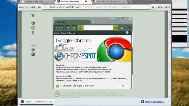 Google Chrome Theme! (how to add them) смотреть онлайн