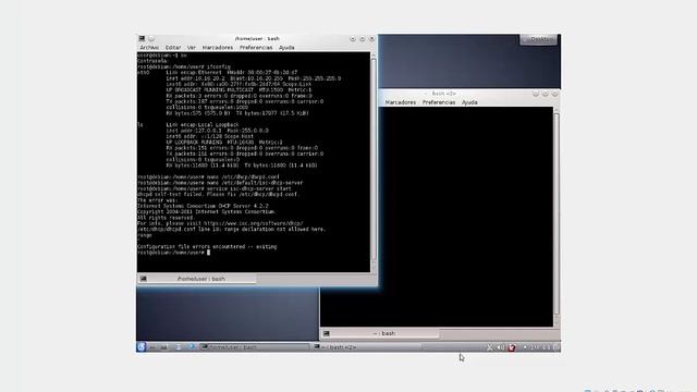 Practica 2 redes debian смотреть онлайн