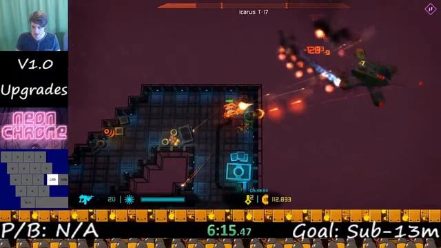 Neon Chrome v1.0 Speedrun 13m32s080ms смотреть онлайн