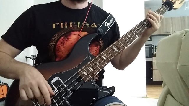 Amon Amarth - As Loke Falls Bass Cover