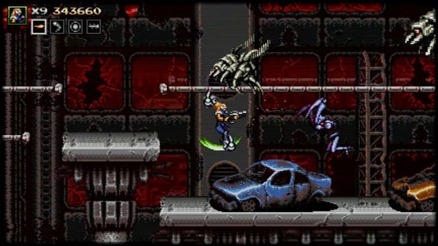 Blazing Chrome（ブレイジングクローム/Nintendo Switch）normal No miss смотреть онлайн