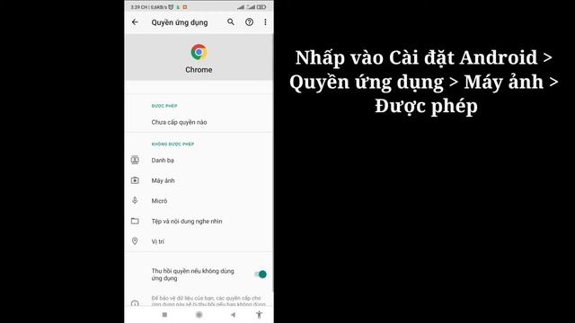 Cách cho phép Bật máy ảnh và micrô của bạn trên Google Chrome dành cho thiết bị di động смотреть онлайн