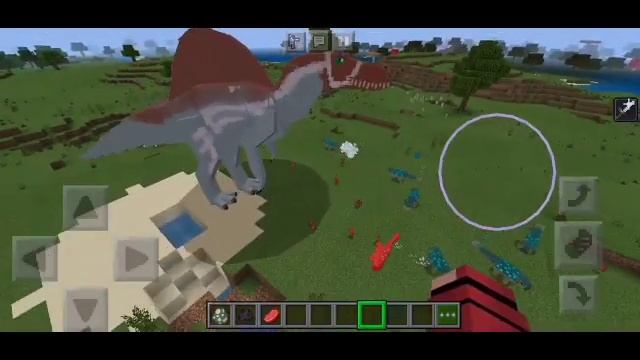 Mcpe-Mcbe Jurassic Craft Evolution Addon Showcase