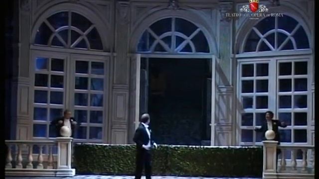 "La Vedova Allegra", Teatro dell'Opera di Roma 21 dic.2007 (inizio opera/ingresso vedova) n°1 смотреть онлайн