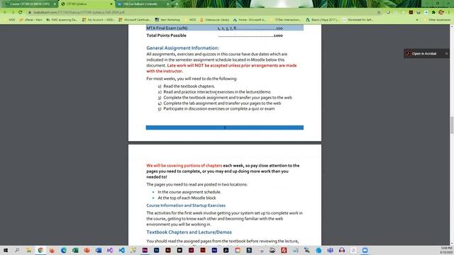 CIT180 Course and Week1 Overview Fall 2020 смотреть онлайн