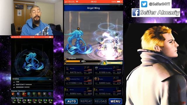 Final Fantasy Brave Exvius - Ancient Ruins LVL 2 - Undine - FFBE - GL смотреть онлайн