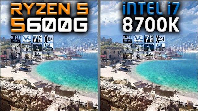 Ryzen 5 5600G Vs I7 8700K Benchmarks – 15 Tests 🔥