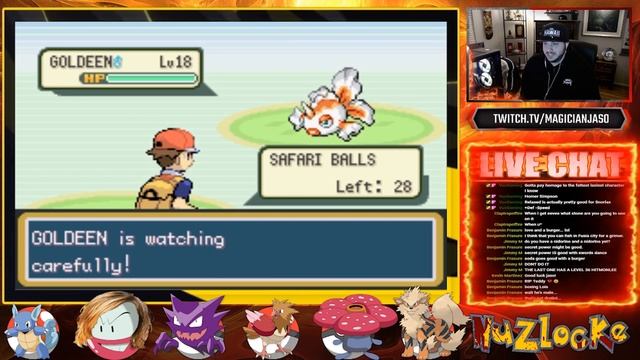 Pokemon Fire Red NUZLOCKE Part 27 | Safari Zone Round 2 смотреть онлайн