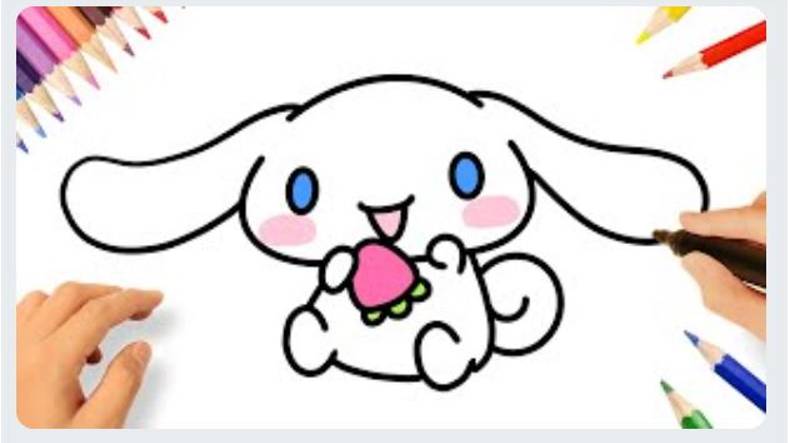 КАК ЛЕГКО НАРИСОВАТЬ Cinnamoroll 🎨😊