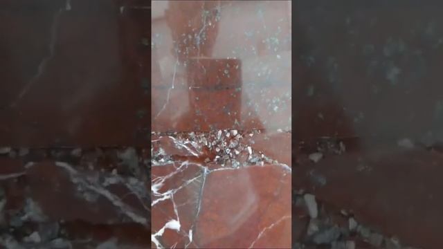 Tranche de pierre en marbre Rosso Levanto #decoration #marbre #renovation #mobilier #luxe #viral смотреть онлайн