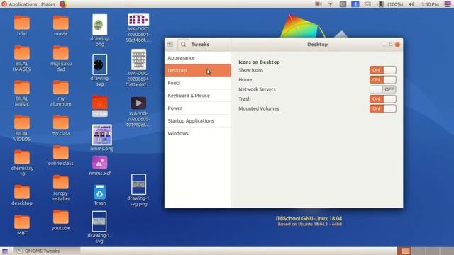 How to display Fount Change In linux Ubuntu смотреть онлайн