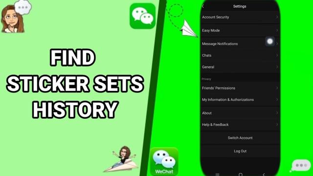How To Find Sticker Sets History On WeChat App смотреть онлайн
