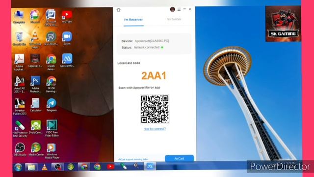How to mirror Phone on pc| @apowermirror | Windows 7 | 4gb Ram смотреть онлайн