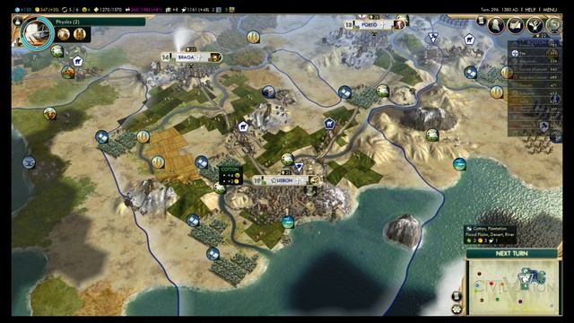 Let's Play Civilization 5 Brave New World 1:11 - Maria I of Portugal (EPIC) смотреть онлайн