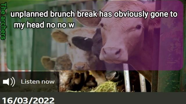 Episode of 16 03 2022 The Archers with Subtitles Soap Opera BBC Learn English by listening смотреть онлайн