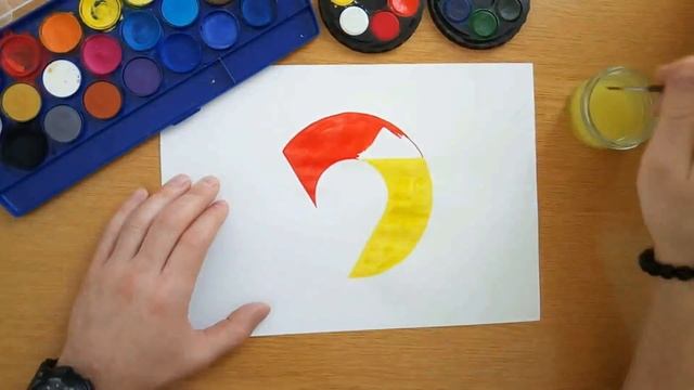How to draw the Google Chrome logo (Desenhando logos famosos) смотреть онлайн