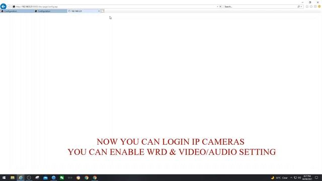 Hikvision NVR poe cameras access to Browser смотреть онлайн
