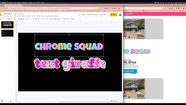 Text Giraffe Fonts смотреть онлайн